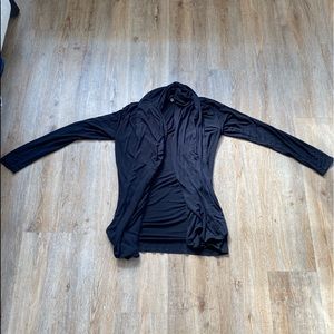 Fleur’t Dolman Open Cartigan Medium Large Black
